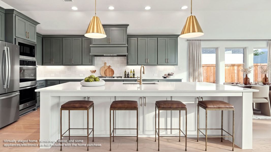 Furnished interior view inside a new home in Sonoma Verde, McLendon-Chisholm (Image 4).