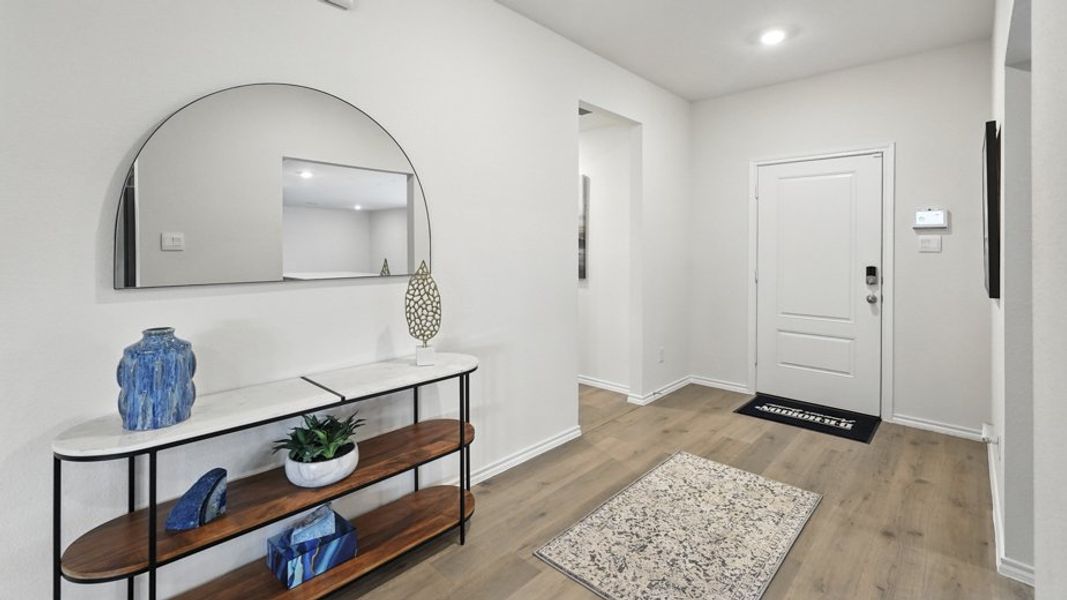 Furnished interior view inside a new home in Waverly Estates, Josephine (Image 9).