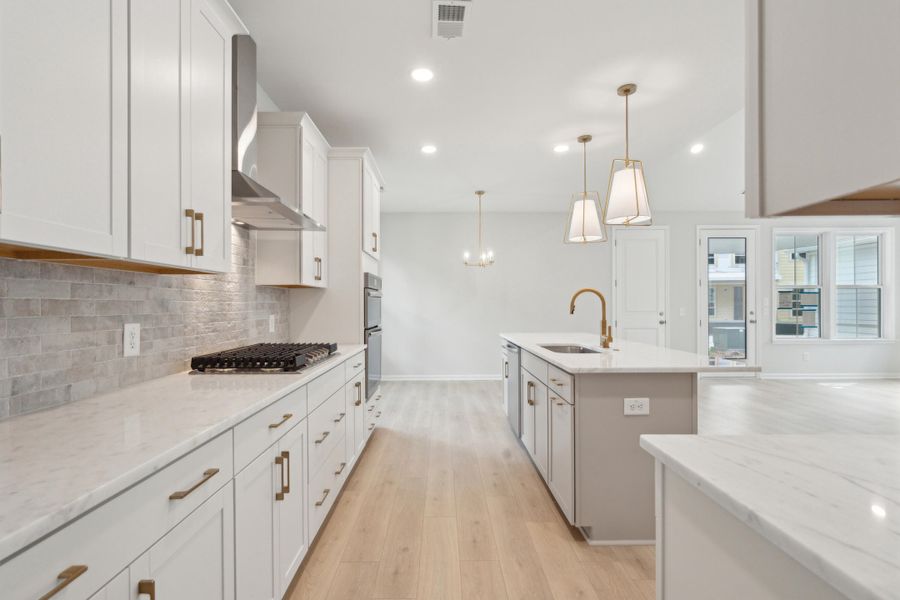 Furnished interior view inside a new home in Central Park, Charleston (Image 6).