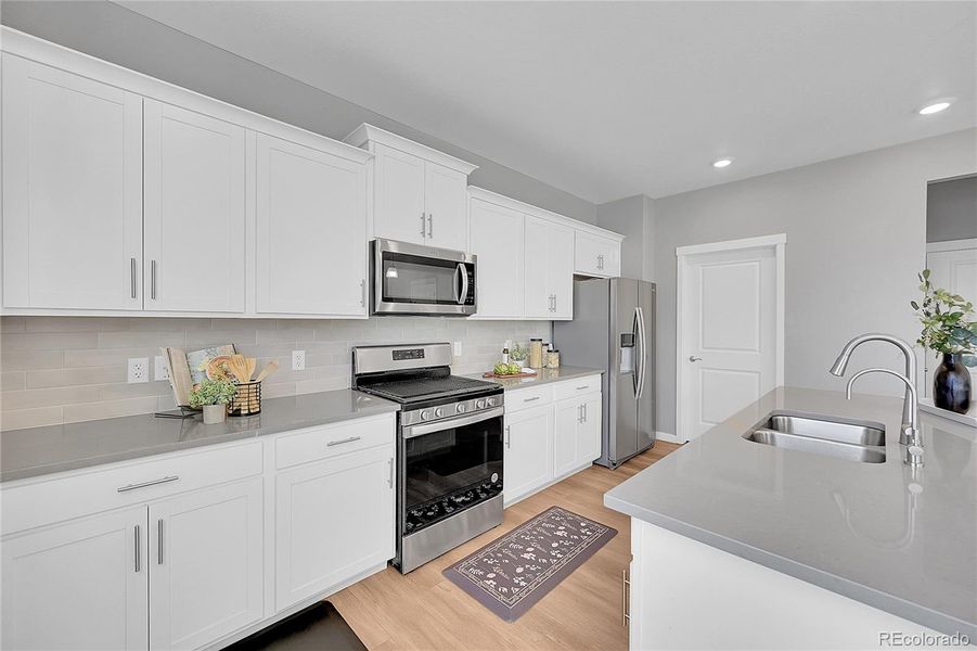 Furnished interior view inside a new home in , Parker (Image 6). Furnished interior view inside a new home in , Parker (Image 6).