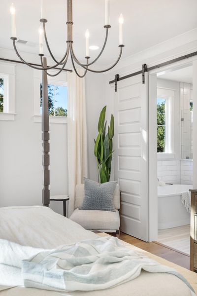 Furnished interior view inside a new home in Miller's Crossing, Johns Island (Image 13).