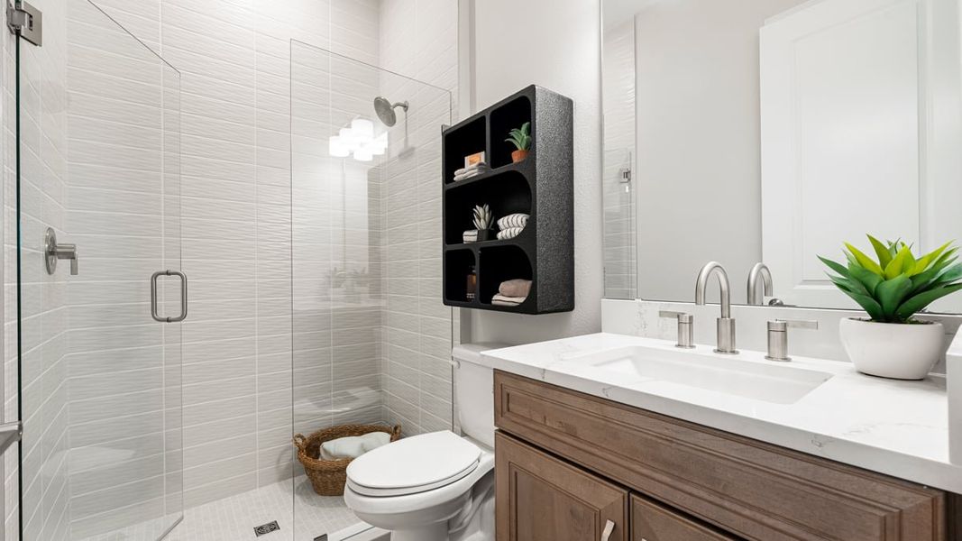 Representative furnished interior of a home built from the Cresta by Taylor Morrison in Skye Ranch Community Group Page, Sarasota (Image 13).