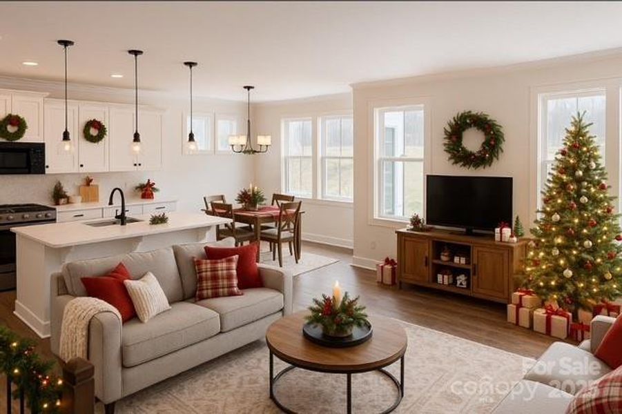 Furnished interior view inside a new home in Westport Freedom Series, York (Image 2). Furnished interior view inside a new home in Westport Freedom Series, York (Image 2).