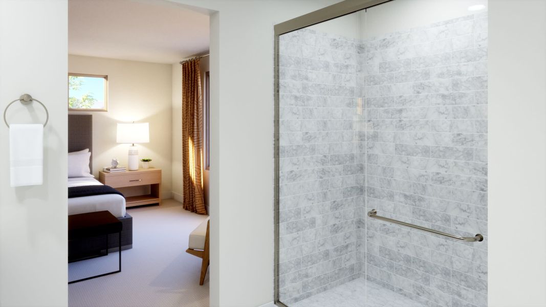 Primary Bathroom | Virgo at Rialta | New Homes in Mesa, AZ by Landsea Homes