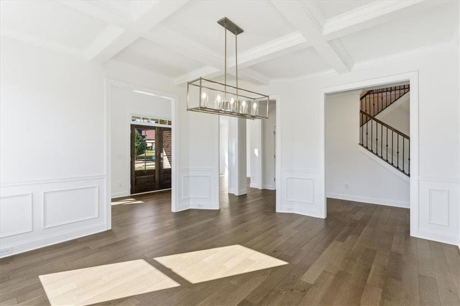 Spacious, unfurnished interior of a new home in The Estates at Hurricane Pointe, Douglasville (Image 36).