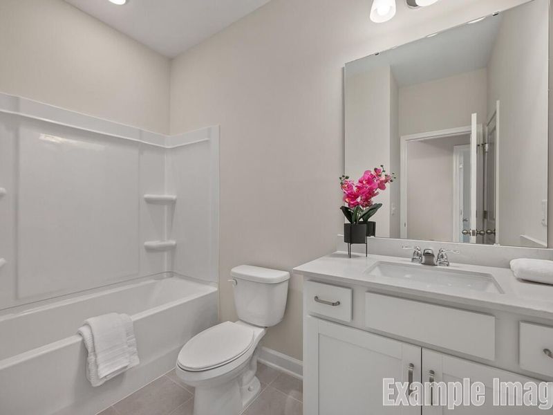 Furnished interior view inside a new home in Gregory Village, Lillington (Image 17).