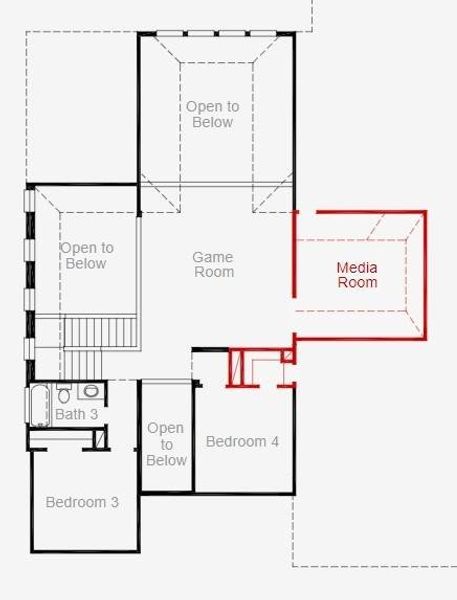 2nd Floor Diagram