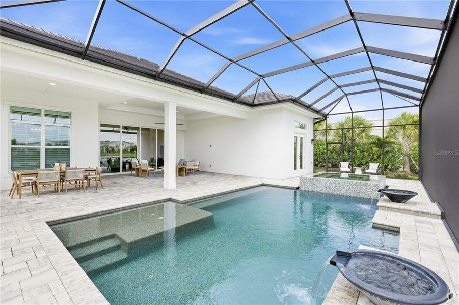 Exterior details and patio area of a home in , Sarasota (Image 31).