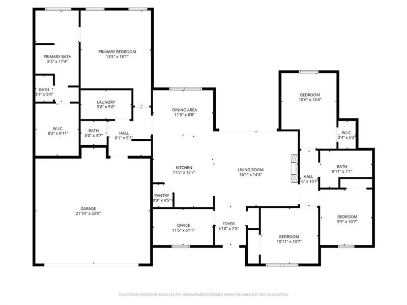 2D floor plan layout of this home in , Dallas, TX (Image 3).