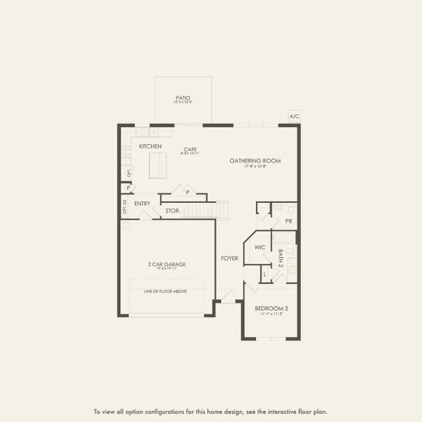2D floor plan layout for the Imperial by Pulte Homes in Lakehaven Estates, Clermont, FL (Image 4). 2D floor plan layout for the Imperial by Pulte Homes in Lakehaven Estates, Clermont, FL (Image 4).