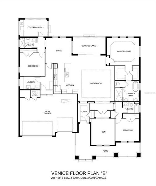 2D floor plan layout of this home in Pine Ridge Estates, Beverly Hills, FL (Image 2). 2D floor plan layout of this home in Pine Ridge Estates, Beverly Hills, FL (Image 2).