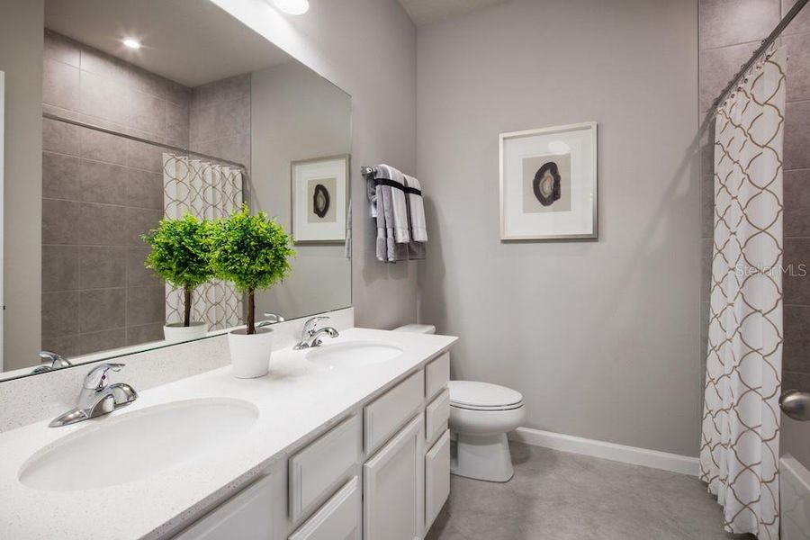 Furnished interior view inside a new home in Hammock Oaks, Lady Lake (Image 9).