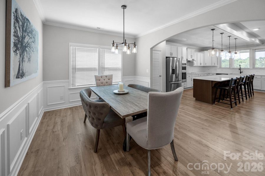 Furnished interior view inside a new home in , Mount Holly (Image 12).