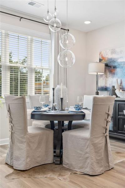 Furnished interior view inside a new home in East Park Village, Kennesaw (Image 13).