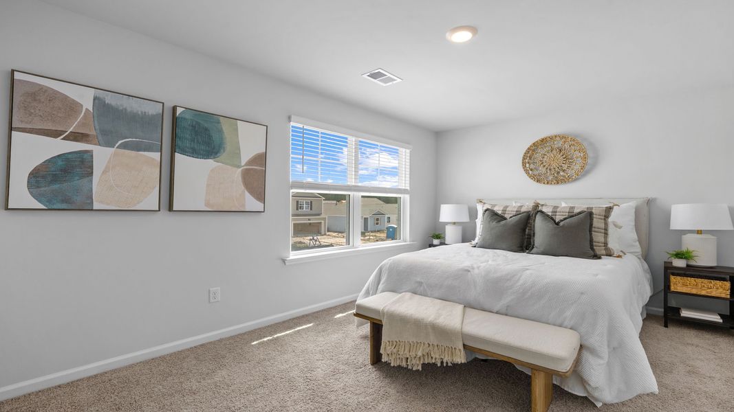 Furnished interior view inside a new home in The Retreat at East Argent, Ridgeland (Image 16).