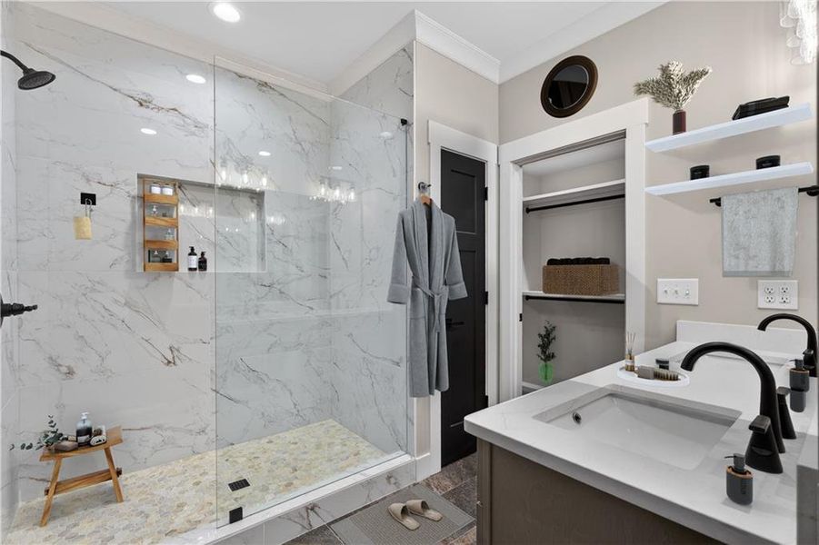 Furnished interior view inside a new home in , Ellijay (Image 11).