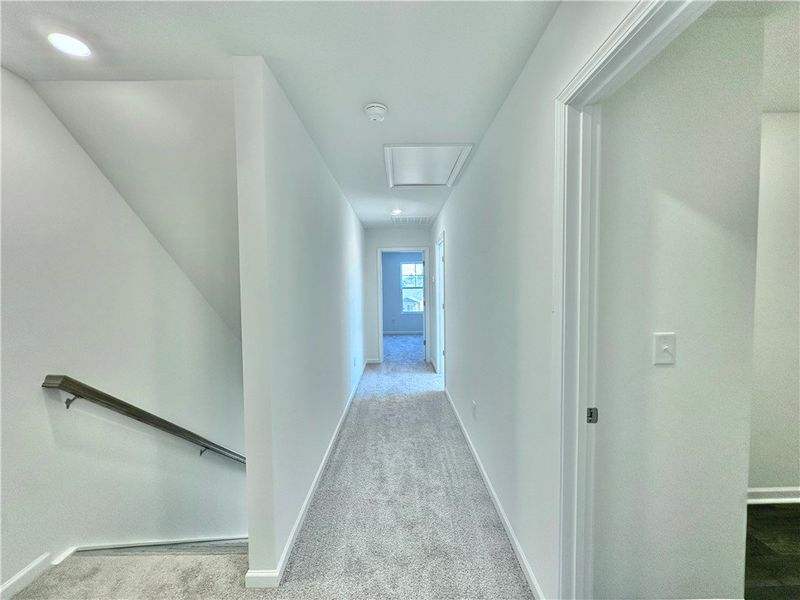 Spacious, unfurnished interior of a new home in Champions Village at Cherry Hill, Pendleton (Image 20). Spacious, unfurnished interior of a new home in Champions Village at Cherry Hill, Pendleton (Image 20).