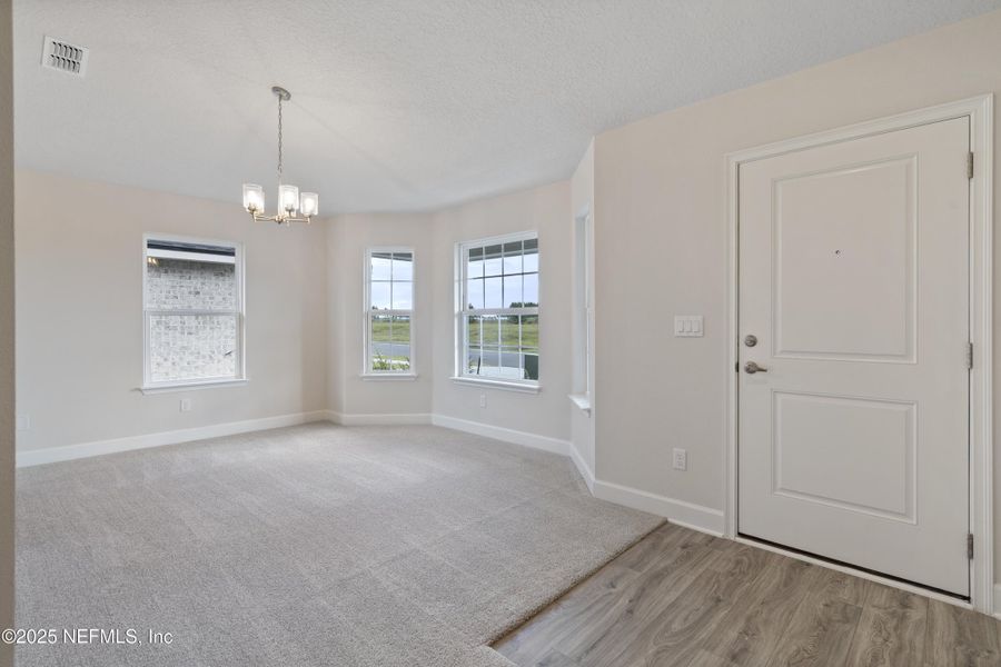 Spacious, unfurnished interior of a new home in Shadow Crest at Rolling Hills, Green Cove Springs (Image 16). Spacious, unfurnished interior of a new home in Shadow Crest at Rolling Hills, Green Cove Springs (Image 16).