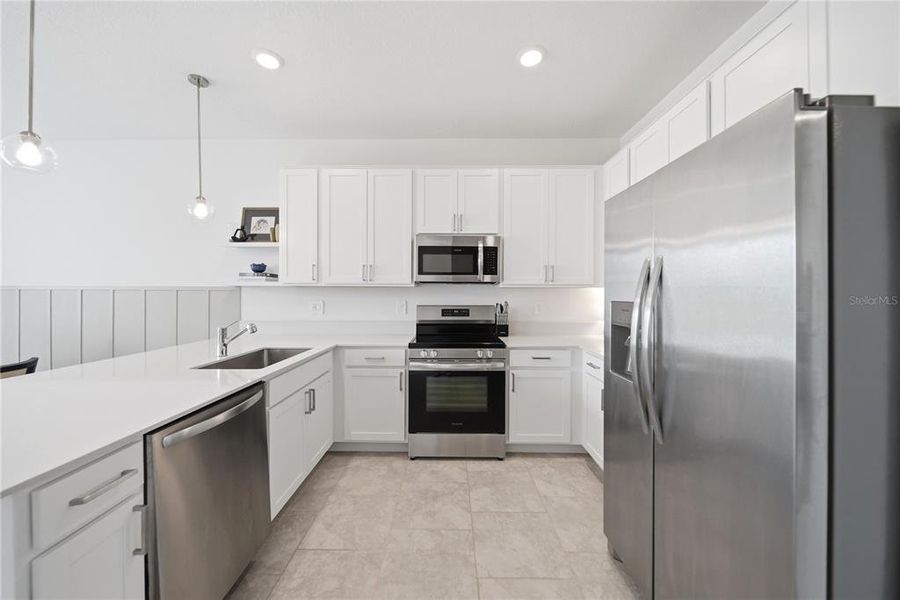 Furnished interior view inside a new home in , Davenport (Image 13).