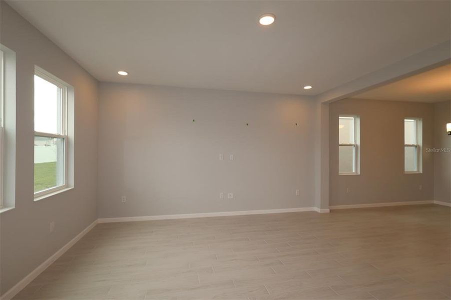 Spacious, unfurnished interior of a new home in Estates at Rivercrest, Sanford (Image 18). Spacious, unfurnished interior of a new home in Estates at Rivercrest, Sanford (Image 18).