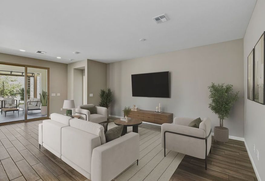 Virtually Staged Wickenburg Ranch Valletta HS 1848 Great Room - 4 of 22