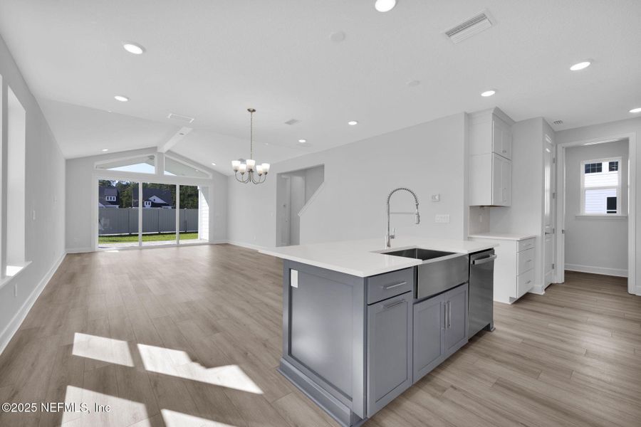 Furnished interior view inside a new home in Seabrook Village at Seabrook, Ponte Vedra (Image 13). Furnished interior view inside a new home in Seabrook Village at Seabrook, Ponte Vedra (Image 13).