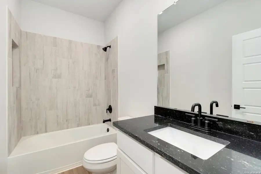 Furnished interior view inside a new home in Hightop Ridge, Converse (Image 6).