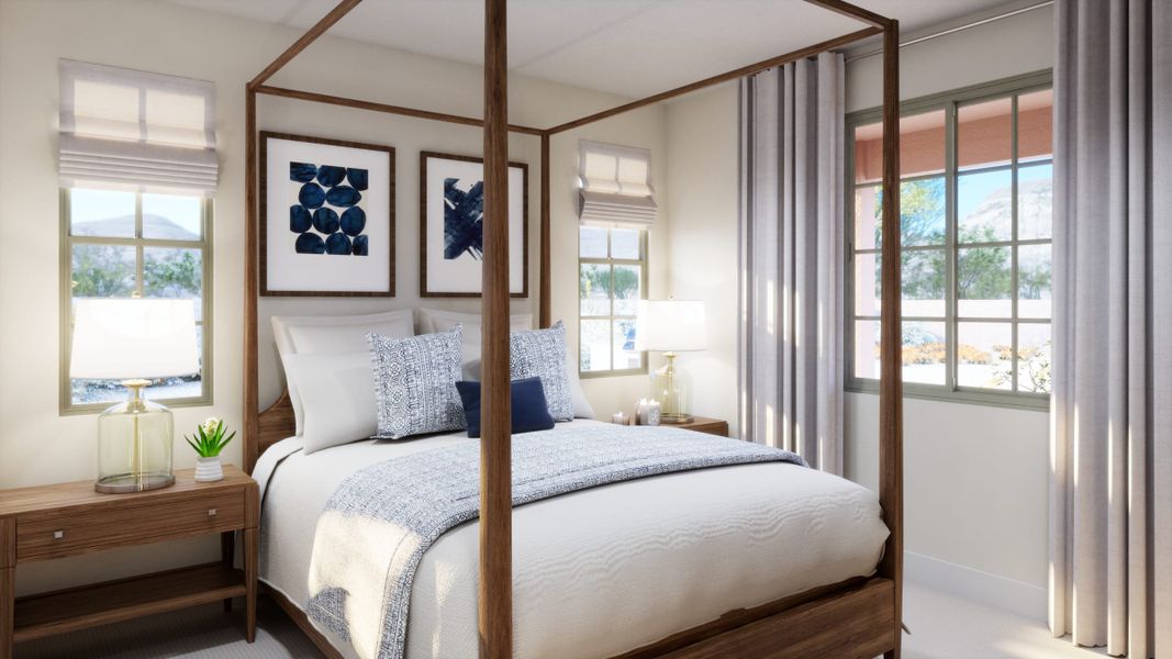 Primary Bedroom | Terraza | Mira Vista at Victory in Buckeye, AZ by Landsea Homes