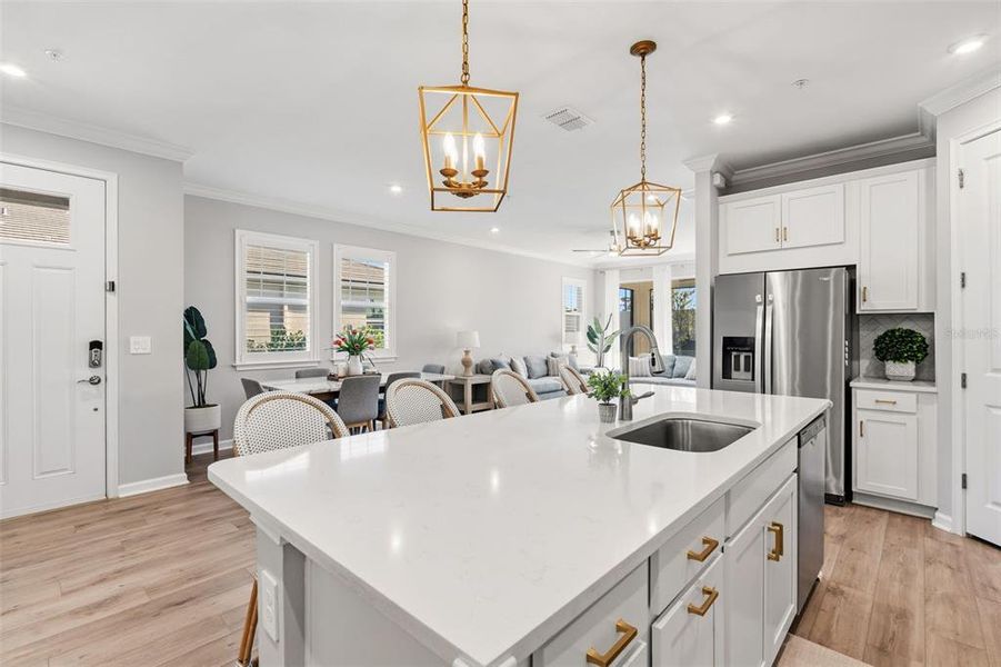 Furnished interior view inside a new home in , Venice (Image 11).