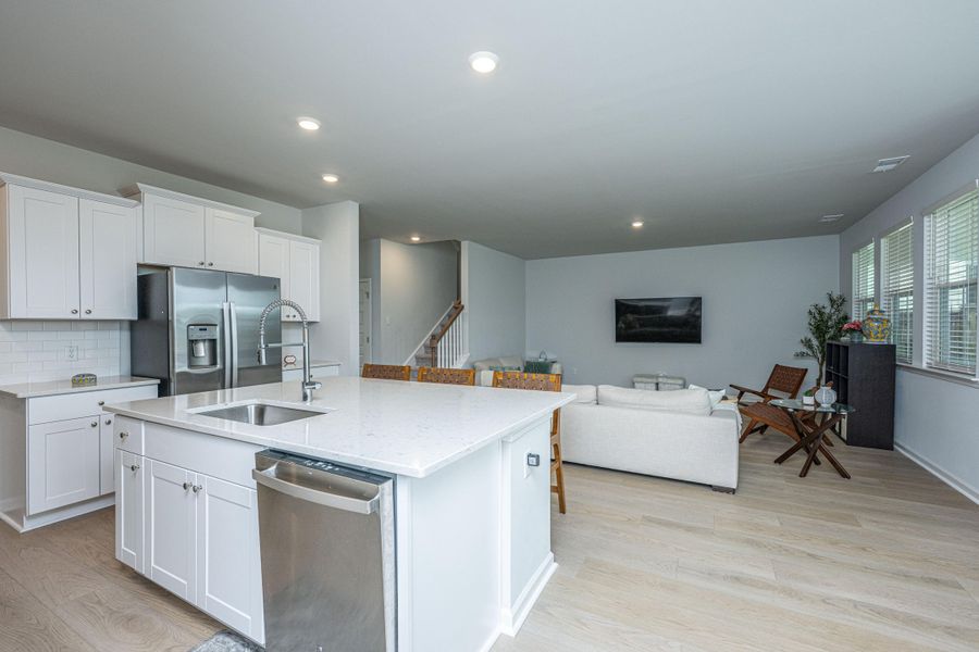 Furnished interior view inside a new home in Heron's Walk at Summers Corner: Coastal Collection, Summerville (Image 3).