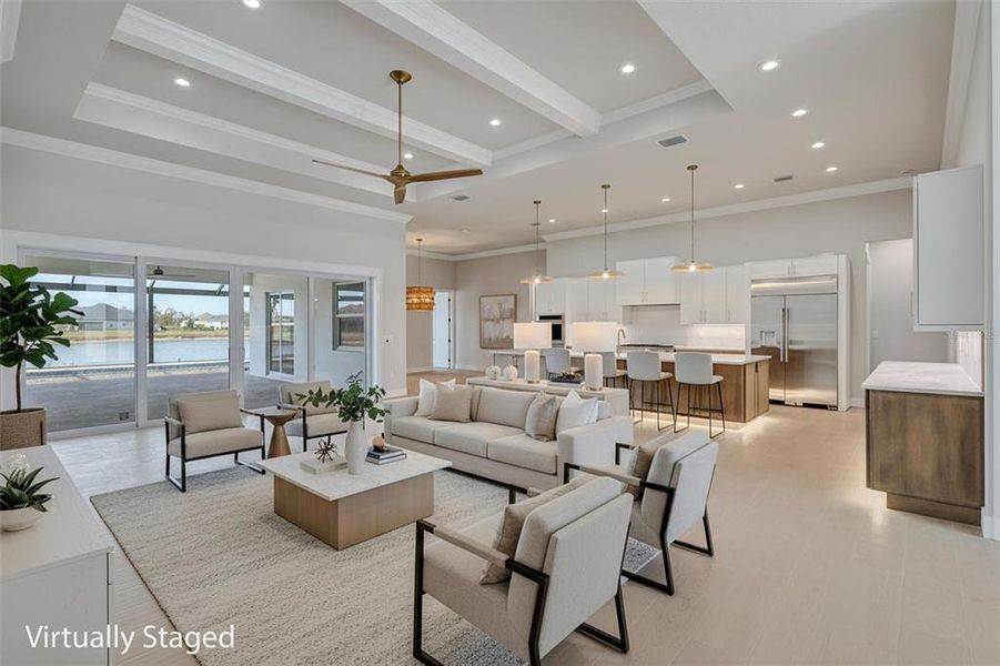 Furnished interior view inside a new home in , Parrish (Image 20). Furnished interior view inside a new home in , Parrish (Image 20).