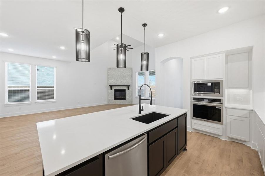 Furnished interior view inside a new home in Wellington: Artisan Series - 50ft lots, Haslet (Image 8).