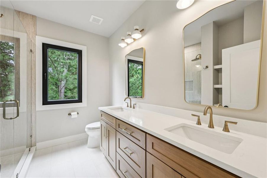 Furnished interior view inside a new home in , Cumming (Image 44).