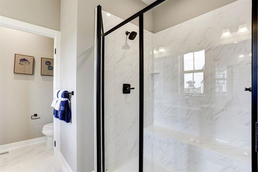 Close-up of interior finishes inside a home in Lakes at Riverbend, Navassa (Image 17).