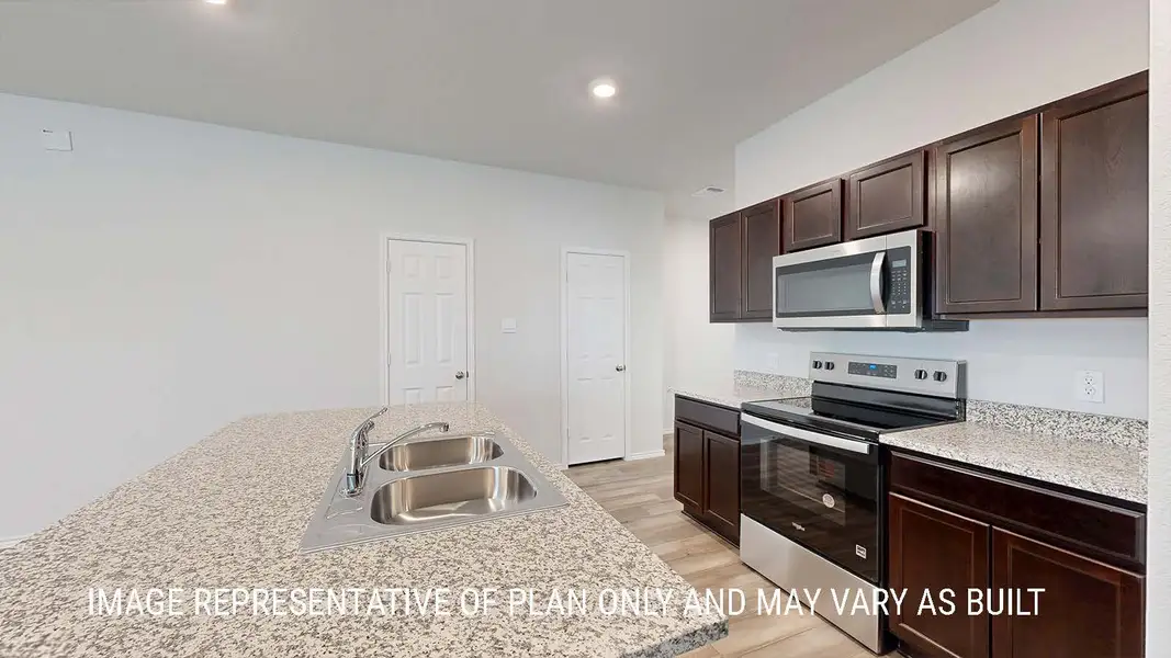 Furnished interior view inside a new home in The Villages at Schwertner Ranch, Jarrell (Image 4).