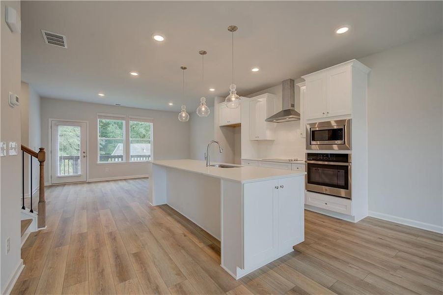 Furnished interior view inside a new home in Daybreak, Newnan (Image 7).