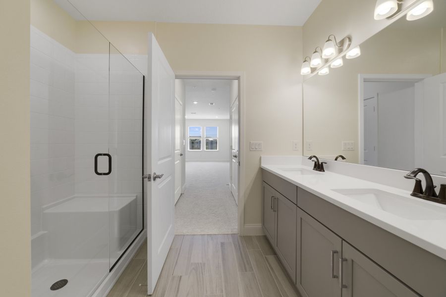 Furnished interior view inside a new home in Gatherings® of Lake Nona, Orlando (Image 10).