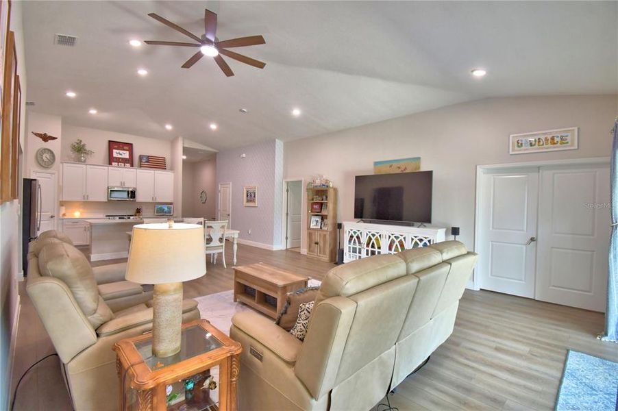 Furnished interior view inside a new home in Harmony at Lake Eloise, Winter Haven (Image 57).