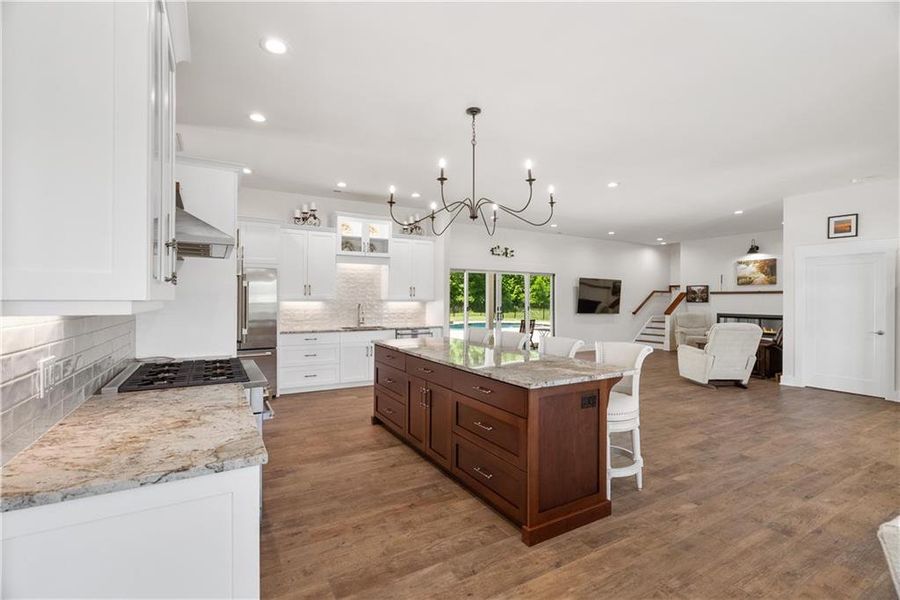 Furnished interior view inside a new home in , Resaca (Image 35).