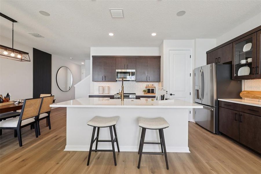 Furnished interior view inside a new home in Isla Mirada, San Antonio (Image 14).