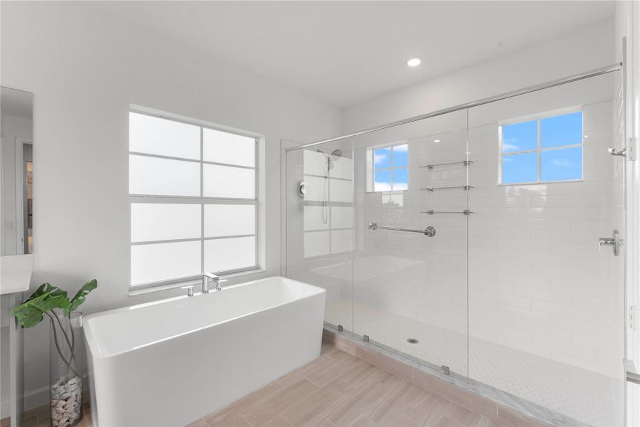 Furnished interior view inside a new home in Arden: The Waterford Collection, Loxahatchee (Image 41).