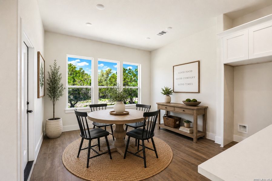 Furnished interior view inside a new home in , Spring Branch (Image 13).