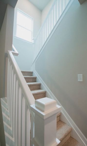 Representative unfurnished interior of a home built from the Turnbridge by Piedmont Residential in Hampton Ridge, Jefferson (Image 20).