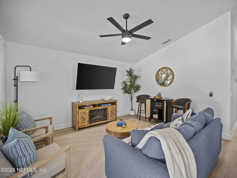 Furnished interior view inside a new home in , St. Augustine (Image 5). Furnished interior view inside a new home in , St. Augustine (Image 5).