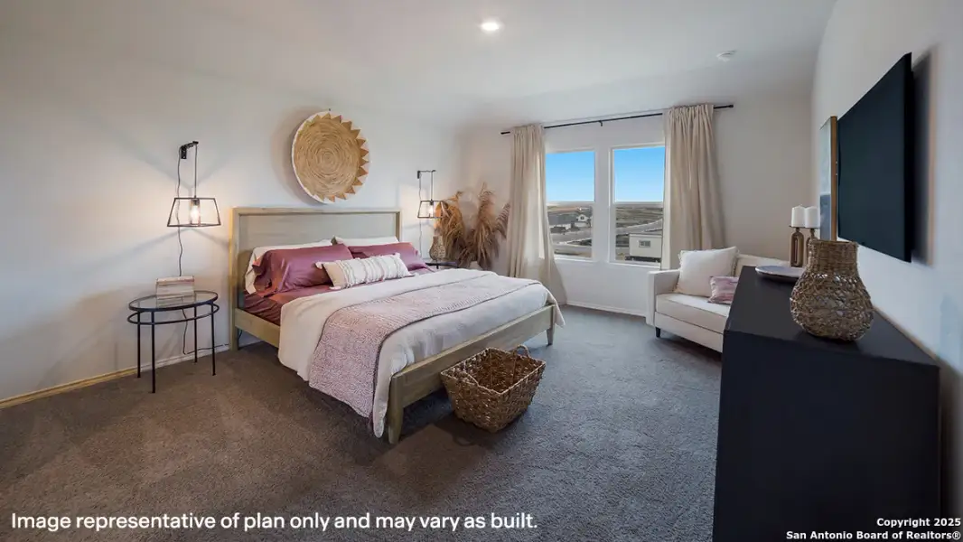 Furnished interior view inside a new home in , San Antonio (Image 16).