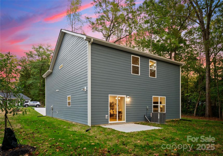 Exterior details and patio area of a home in , Huntersville (Image 1). Exterior details and patio area of a home in , Huntersville (Image 1).