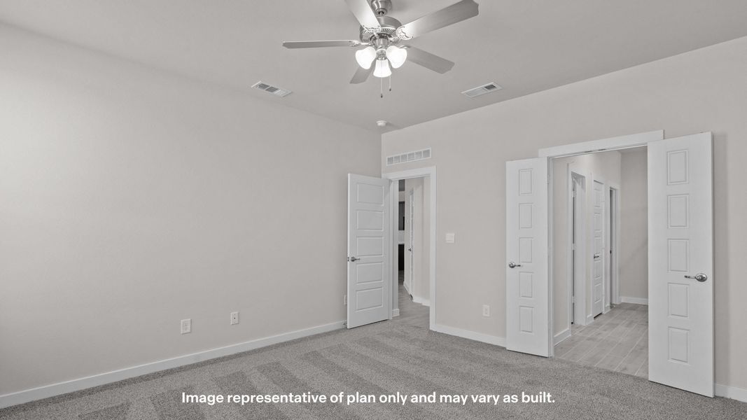 Spacious, unfurnished interior of a new home in Homestead at Parks Bell Ranch, Odessa (Image 13).