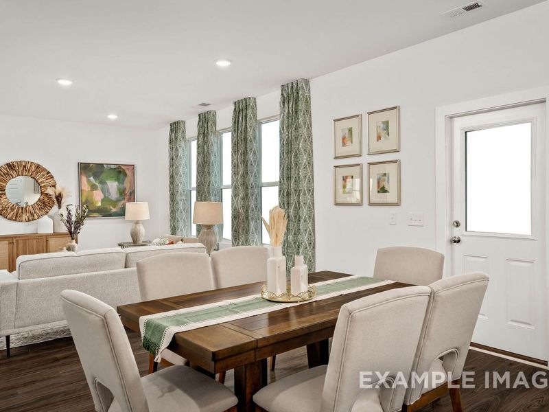 Representative furnished interior of a home built from the The Gordon A by Davidson Homes LLC in Calista Farms, White House (Image 20).