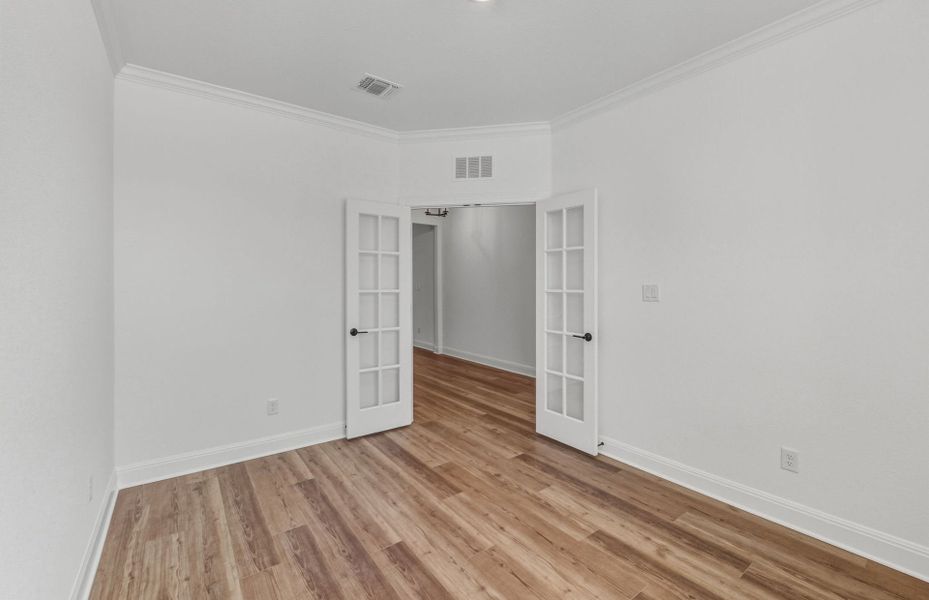 Spacious, unfurnished interior of a new home in Santa Rita Ranch, Liberty Hill (Image 18). Spacious, unfurnished interior of a new home in Santa Rita Ranch, Liberty Hill (Image 18).