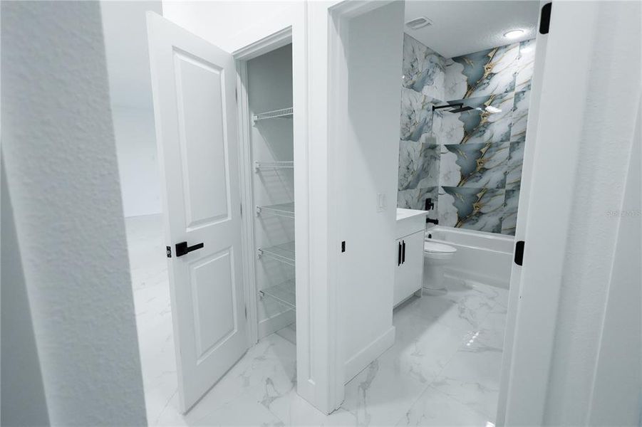 Furnished interior view inside a new home in , Deltona (Image 6).